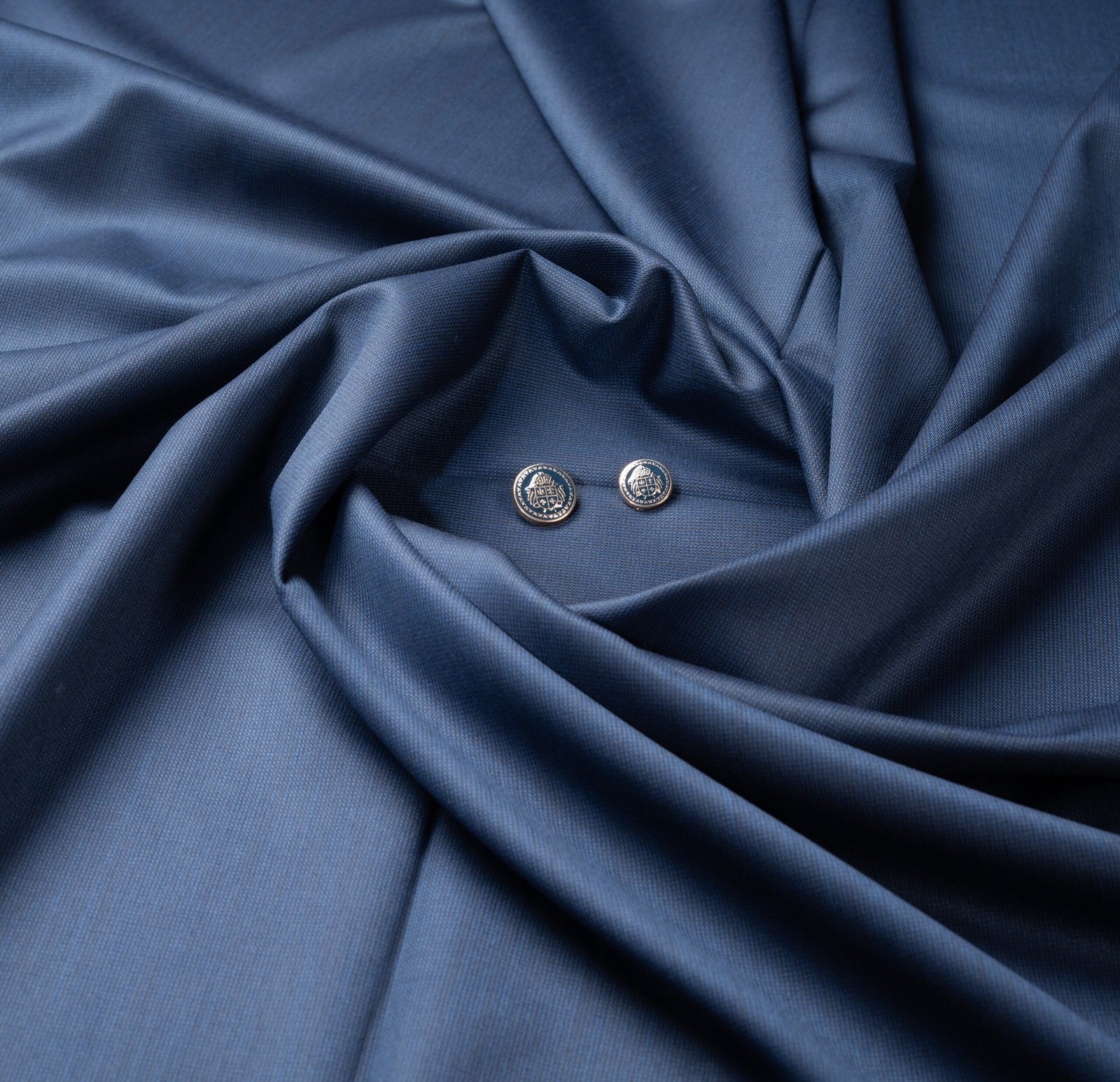 DSC00054-scaled-1.jpg Premium Navy Blue Fabric | 100s Counts & 20% Marino Wool | Georgia Gullini - Image 1