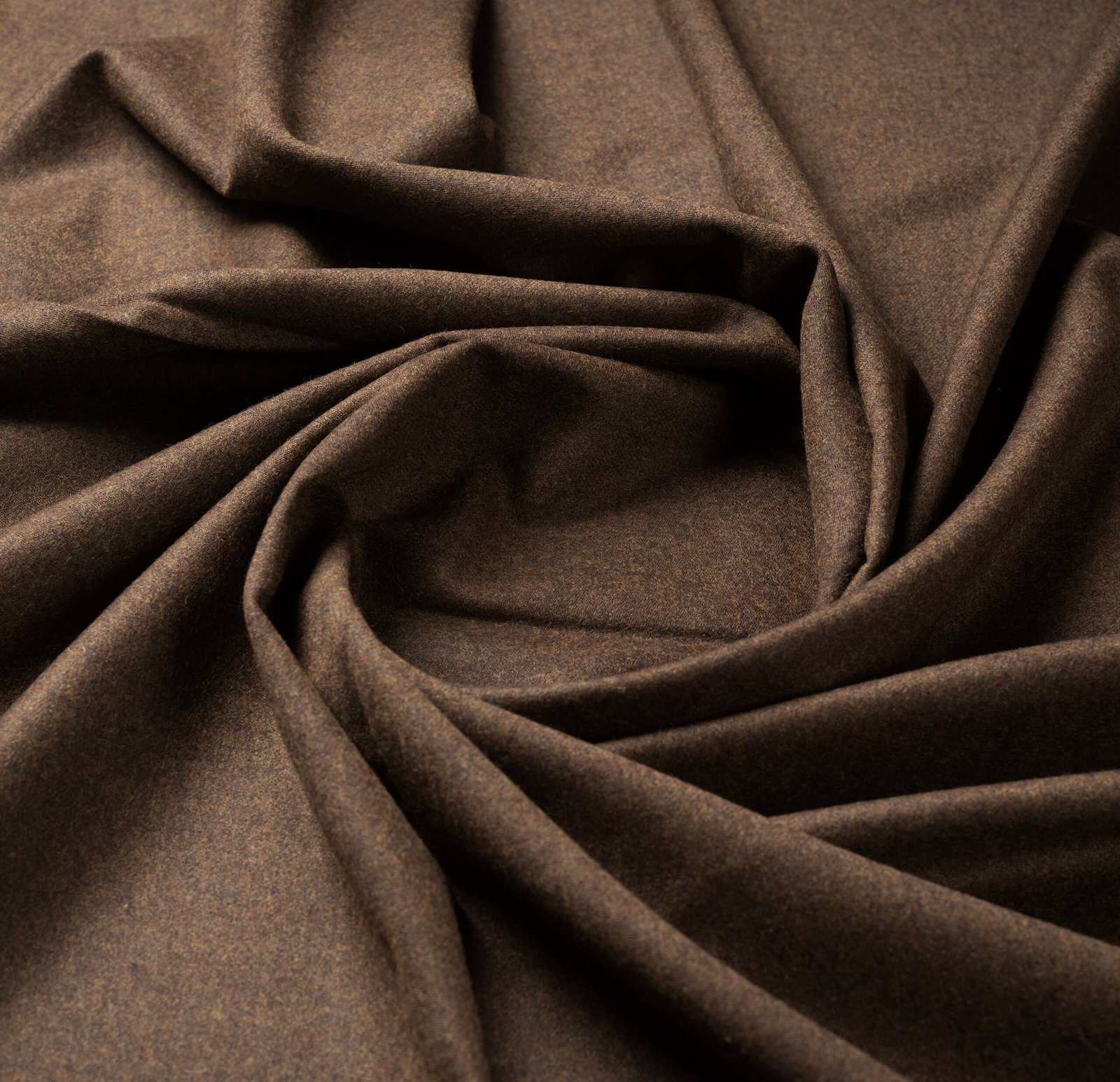 DSC00137-scaled-2.jpg Premium Brown Fabric | 100% Wool Suiting Fabric | Cavalero Italy - Image 1